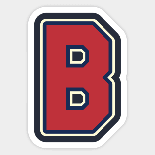 B Sticker